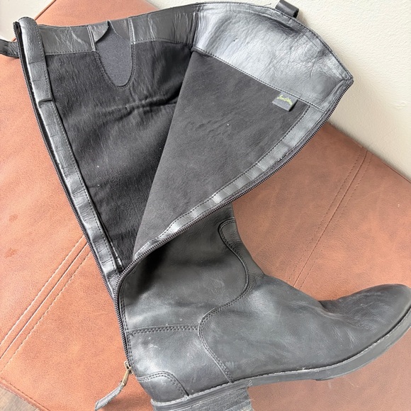 Sam Edelman Penny Leather Riding Boots - Black - Picture 10 of 10